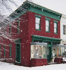 the corner store, our house